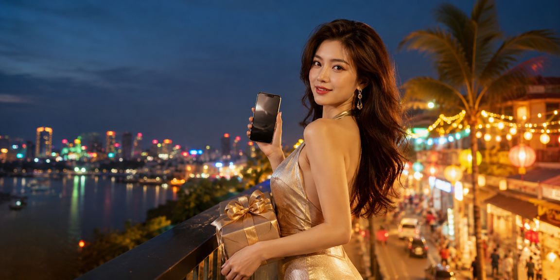 Người dùng tại Hà Nội sử dụng ví điện tử nạp tiền vào tài khoản sv1 tại chợ đêm